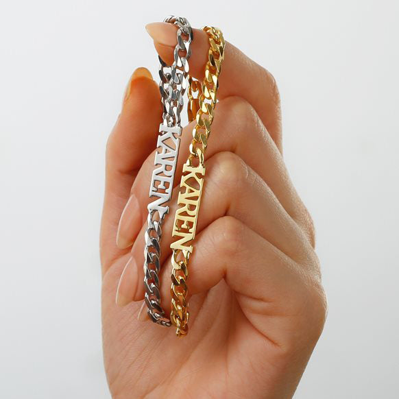 J&CO Jewellery Curb Chain Bracelet