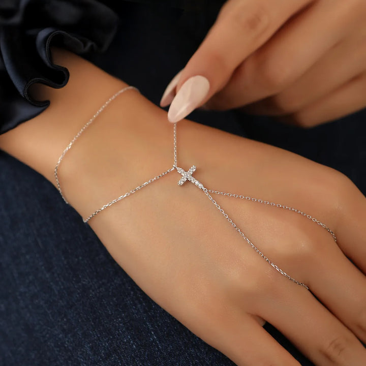 slave bracelet with cross