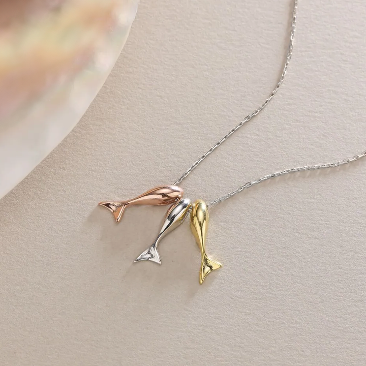 Gold Fish Necklace