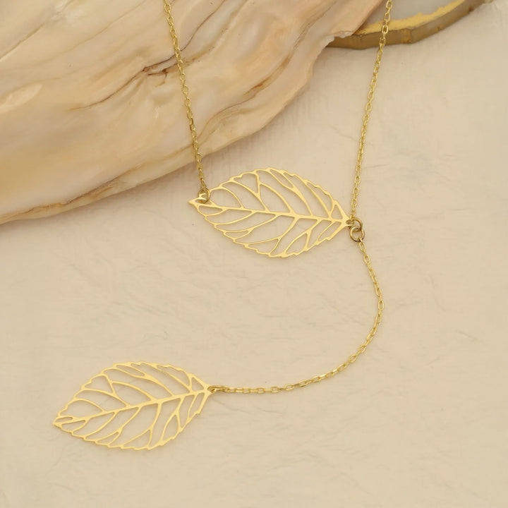 Lariat Necklace gold