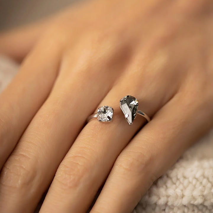 Double Stone Ring