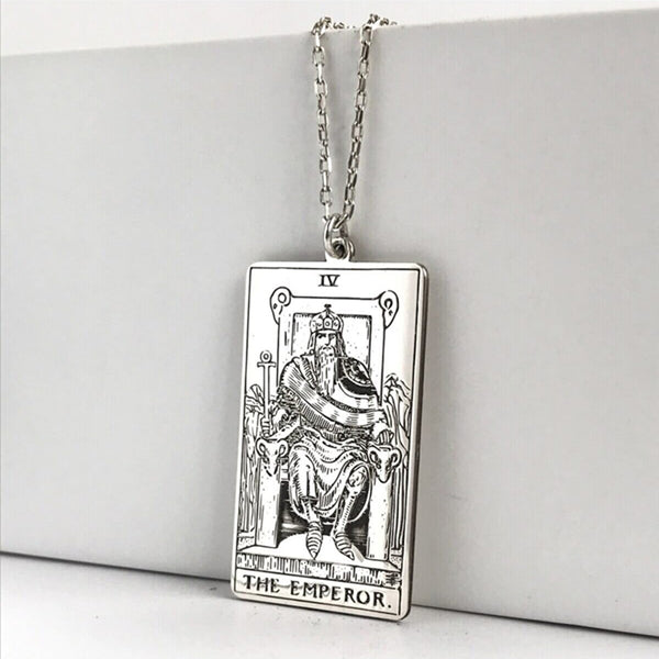 THE EMPEROR Silver Necklace