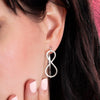 Women's Infinity Earrings