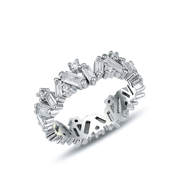 crystal Eternity Ring